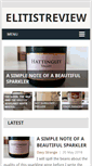 Mobile Screenshot of elitistreview.com